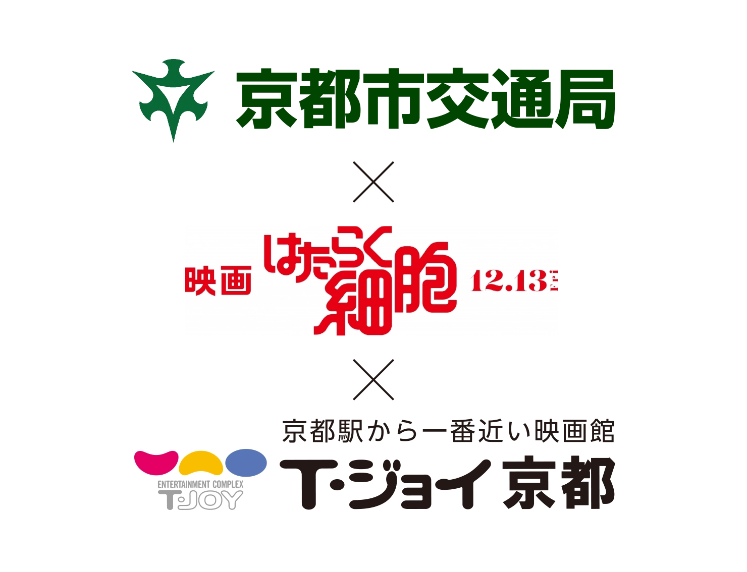 京都市交通局×はたらく細胞×T・ジョイ京都